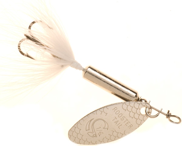 Worden's Original Rooster Tail - 1/16 oz. - Chrome White Tail