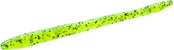 Salt Finesse Worm - Chartreuse Pepper
