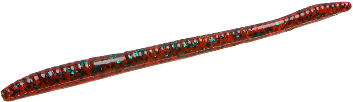 4.75 in. Salt Finesse Worm in Red Bug - Pack of 20