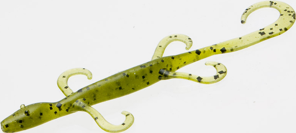 4 in. Lizard Bait in Watermelon Red - Pack of 15