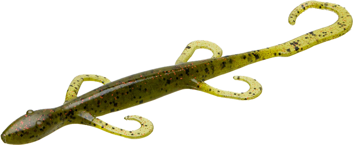 8 in. Magnum Lizard Carolina Rig Bait - Red Watermelon