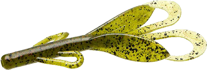 Picture of Zoom Bait 042-54 Baby Brush Hog Red Watermelon - Pack of 12