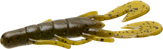 Ultravibe Speed Craw in Green Pumpkin - Pack of 12