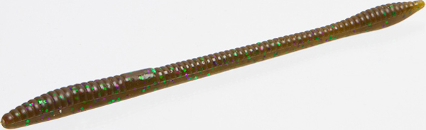 6 in. Trick Worm Bait - Purple & Green Pumpkin