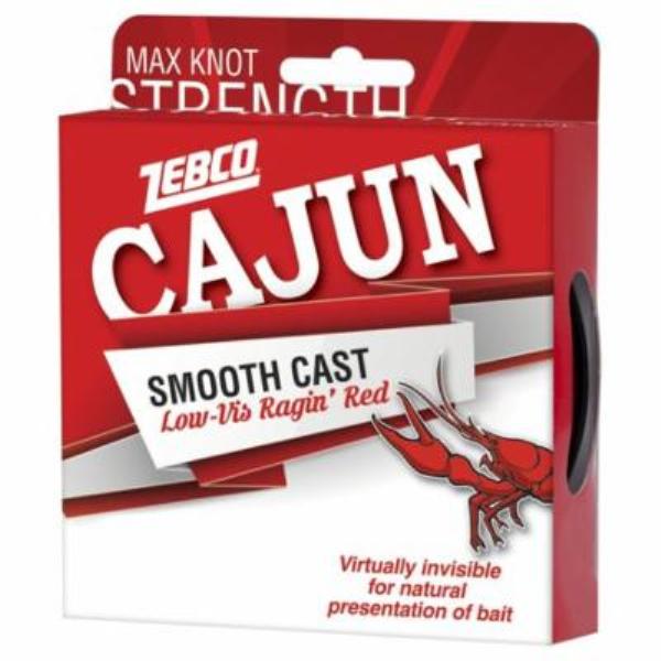 CLLOWVISP8C 8 lbs Cajun Red Low Vis Pony Fishing Line
