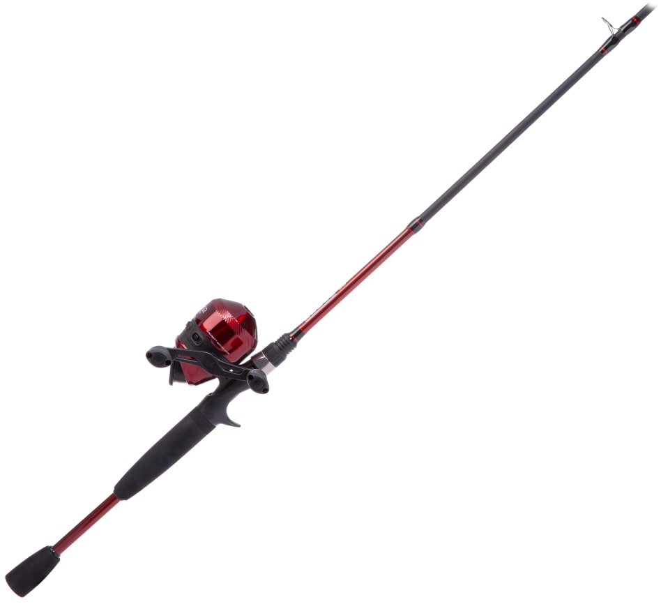 33CZBL602MA 6 in. 33 Customz Blue Medium Spin Casting Fishing Reel Combo - 2 Piece