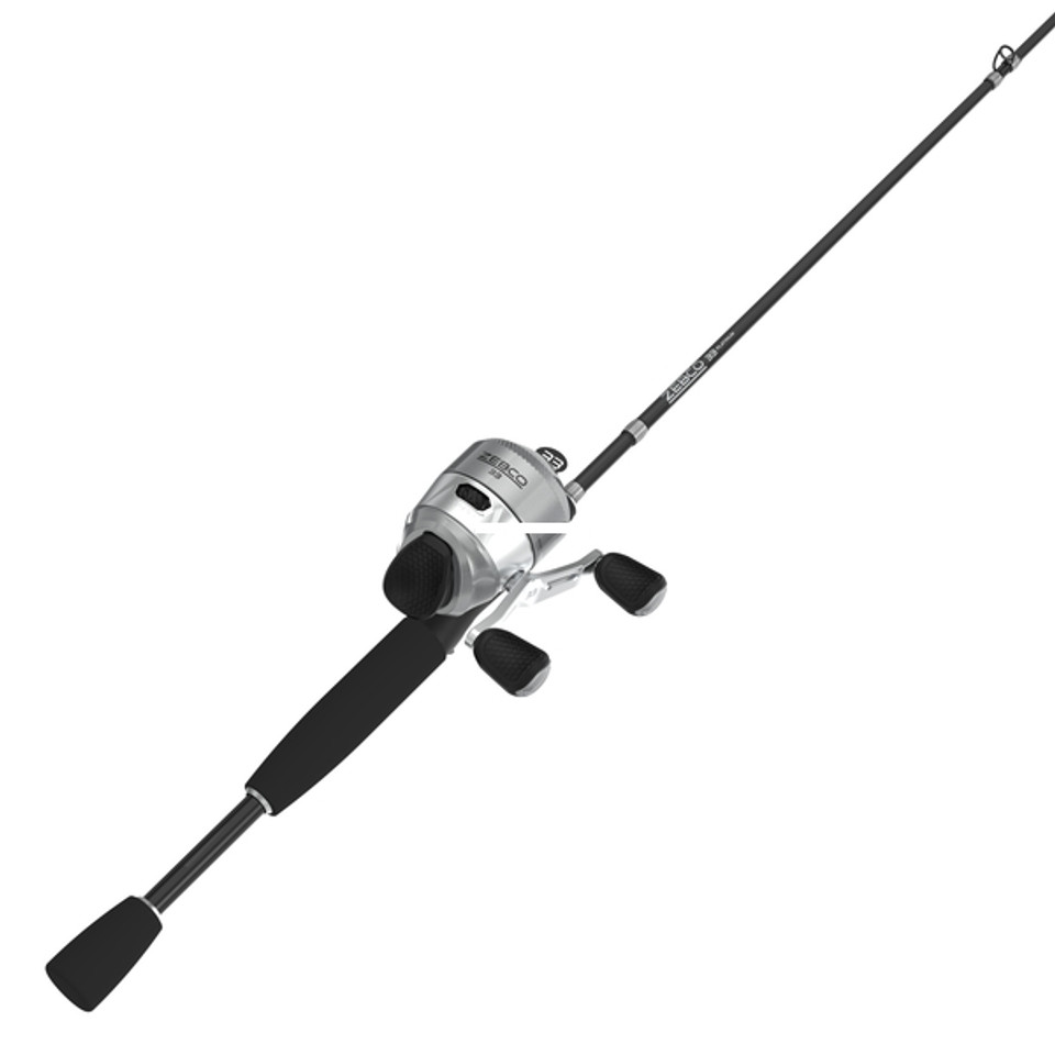 33NPL602M No.10C 33 Platinum 5BB 602-Medium Spin Casting Fishing Reel Combo -  Zebco