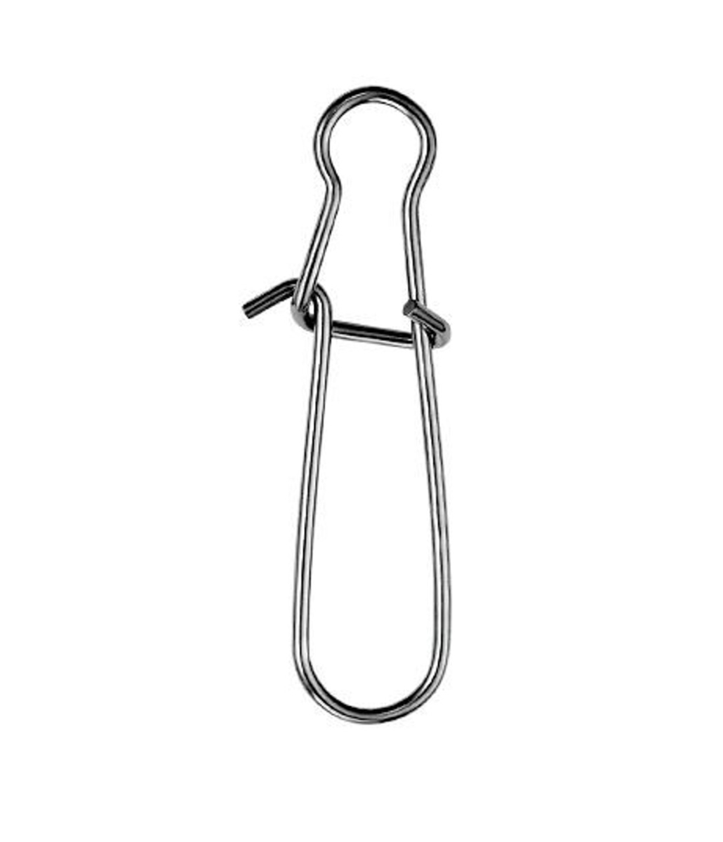 55 lbs Duo Lock Snap Fishing Lure, Black - Size 2