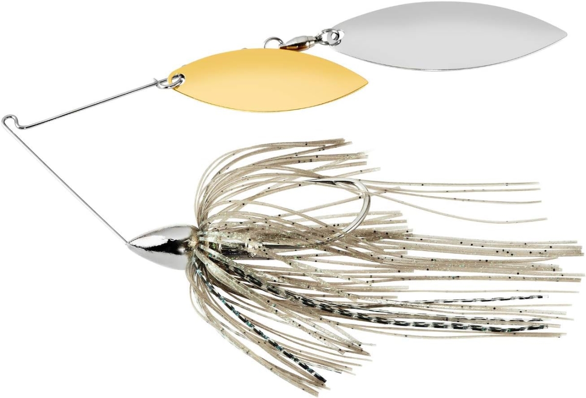 War Eagle Double Willow Spinnerbaits - 3/8 oz. - Nickel Frame - Mouse