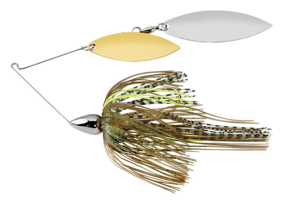 War Eagle Double Willow Spinnerbait - 3/8 oz. - Nickel Frame - Sexxy Mouse