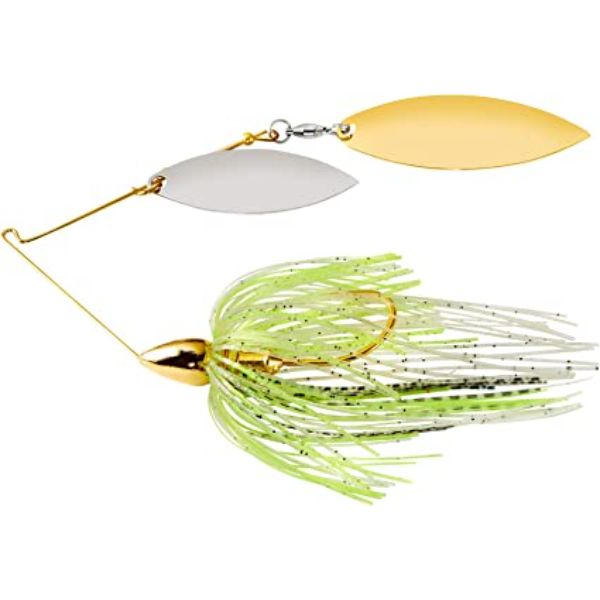 Gold Frame Double Willow Spot Remover Spinnerbait Fishing Lure