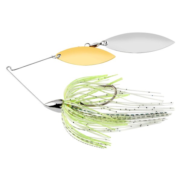 WE38NW09 Nickel Frame Double Willow Spinnerbait Spot Remover Fishing Lure
