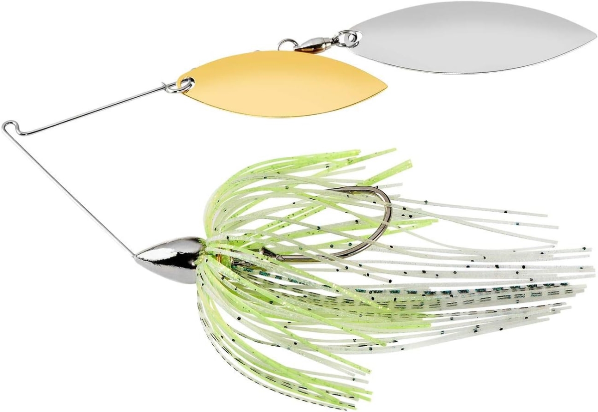 Nickel Frame Double Willow Spinnerbait Spot Remover Fishing Lure