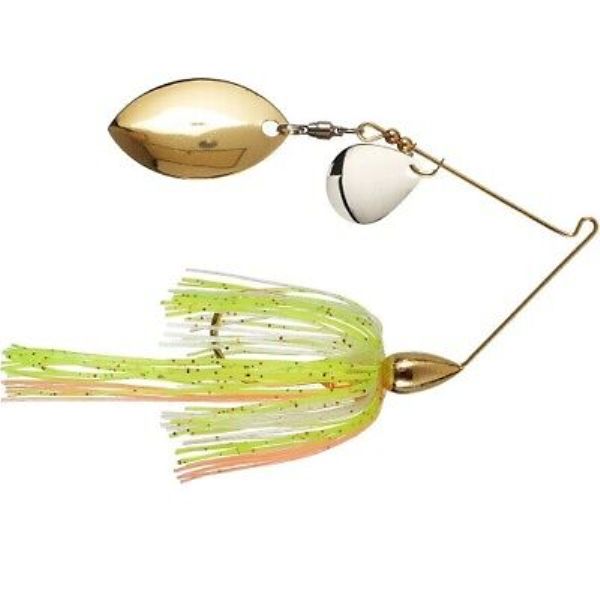 Gold Frame Finesse Colorad & Turtleback Spinnerbait Sun Perch Fishing Lure