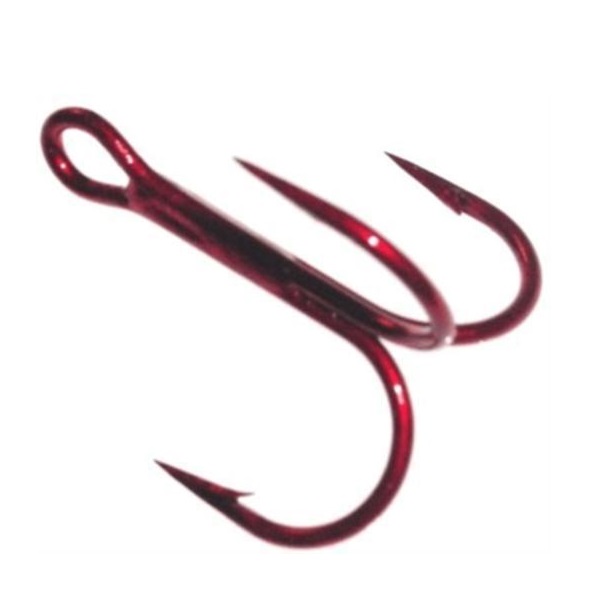 Picture of Tru-Turn DH97Q-6 Dail Bass 4X FNT Treble Red Hook - Pack of 4