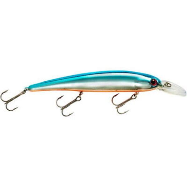 Shallow Walleye Chartreuse Blue Back Fishing Lure