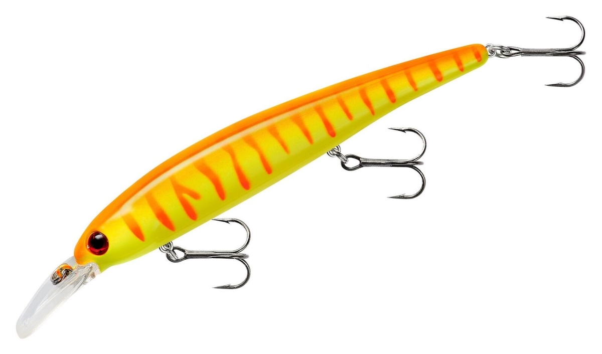 Walleye Shallow Red Fire Tiger Fishing Lure