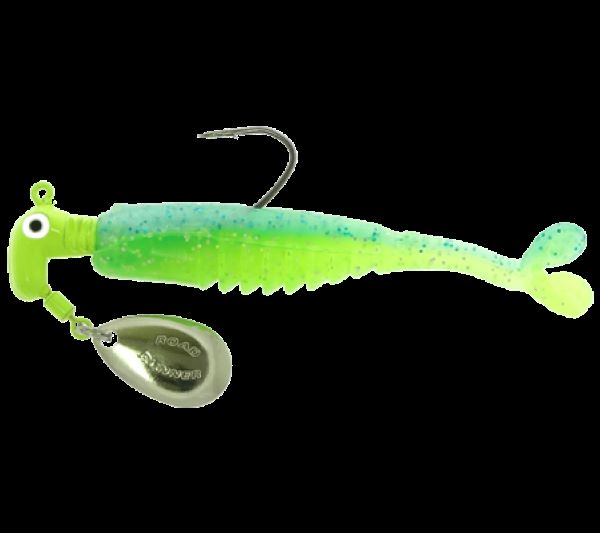 0.06 oz Crappie X-Tractor 1-0 Hook Fishing Lure, Bluegrass