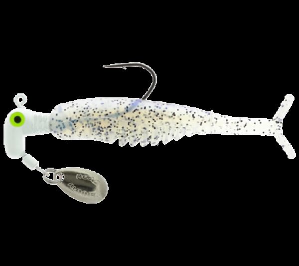 0.12 oz Crappie X-Tractor 2-0 Hook Fishing Lure, Monkey Milk