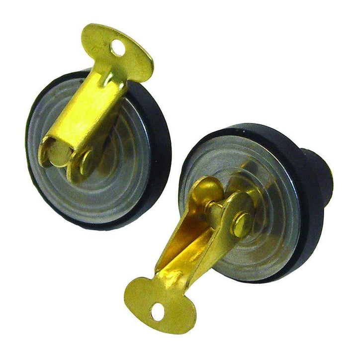 0.5 in. Brass Baitwell Plug, Pack of 2