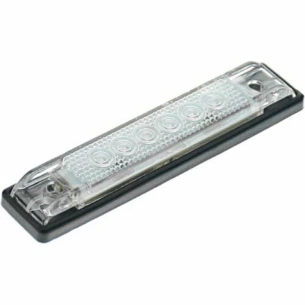 4 in. Low Profile LED Slim Line II Strip Light, Blue