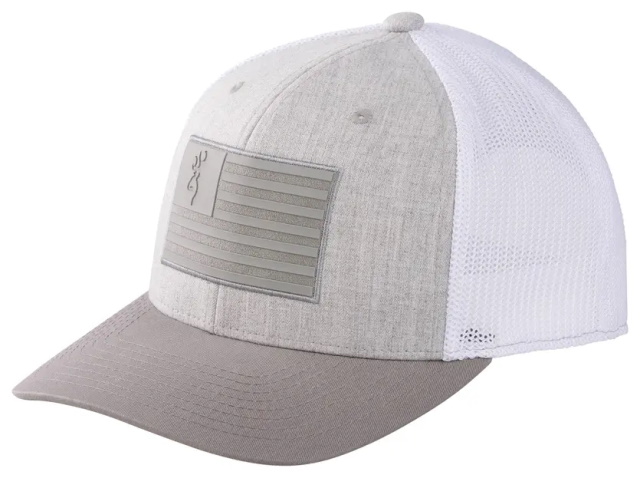 Recon Flag Snapback Cap, Grey