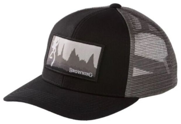 Pulse Meshback Snapback Cap, Black