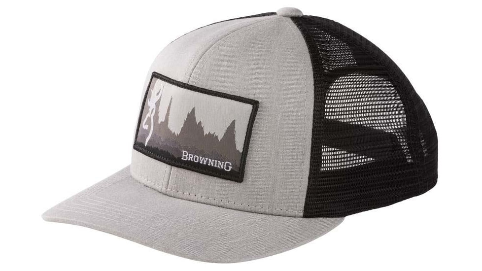 Pulse Meshback Snapback Cap, Heather Grey