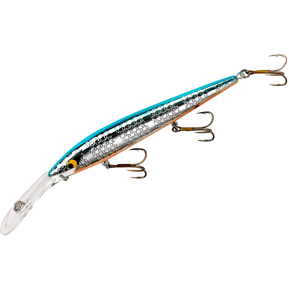 Deep Suspended Rogue-Chartreuse & Blue Fishing Lure