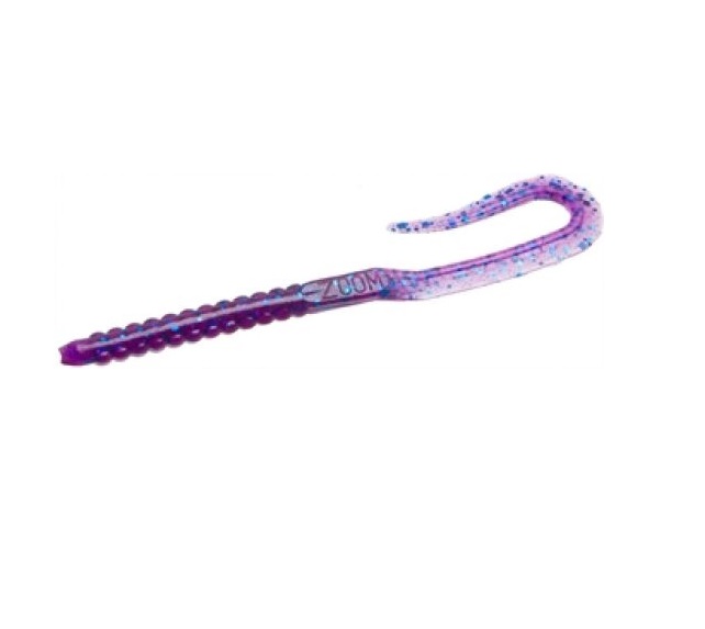 6 in. U-Tale Worm 20BG-Electric Blue Fishing Lure