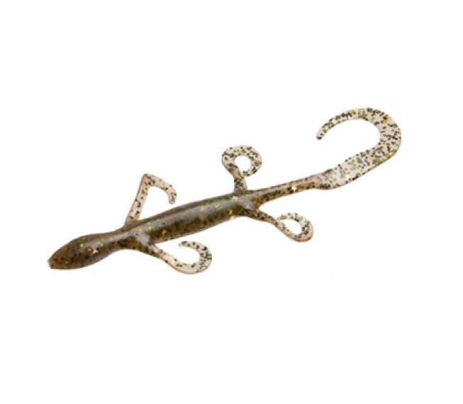 6 in. Lizard 9BG-Mossy Pumpkin Fishing Lure