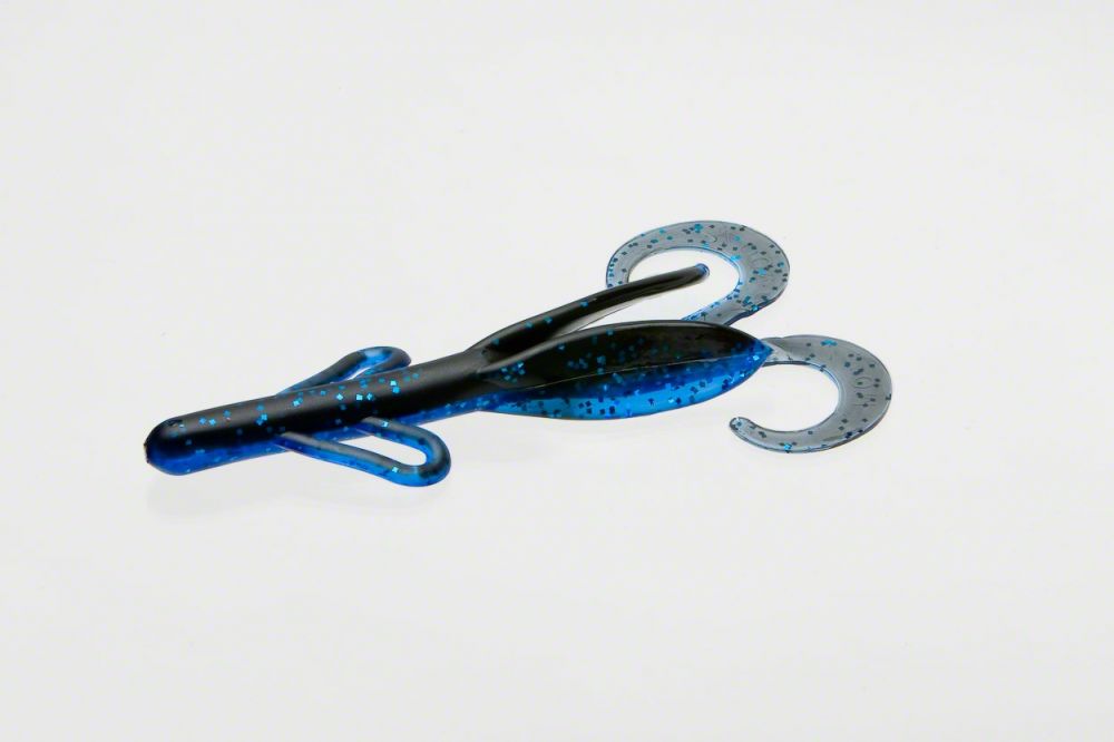 6 in. Brush Hog 8BG-Black Sapphire Fishing Lure