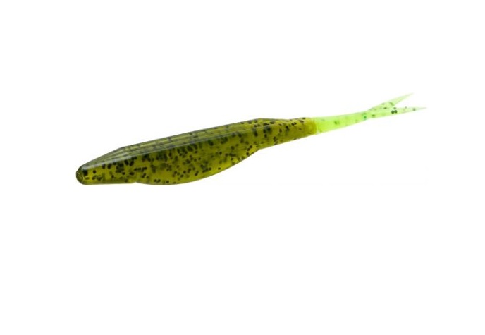5 in. Super Fluke 10BG-Watermelon Seed Chat Fishing Lure