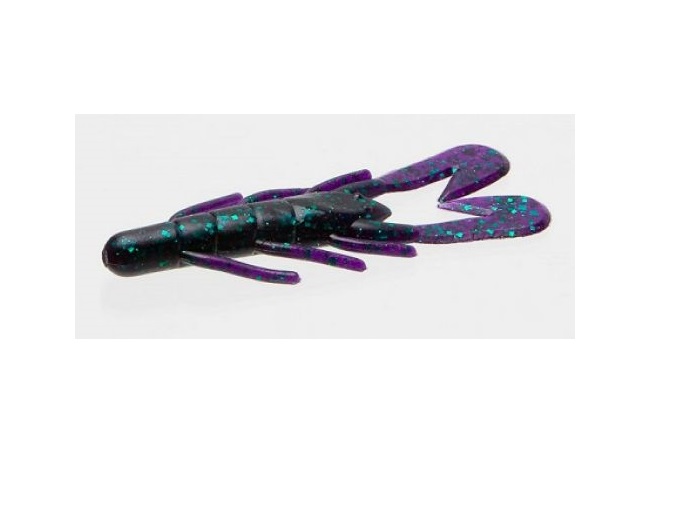 UltraVibe Speed Craw 12BG-Junebug Fishing Lure
