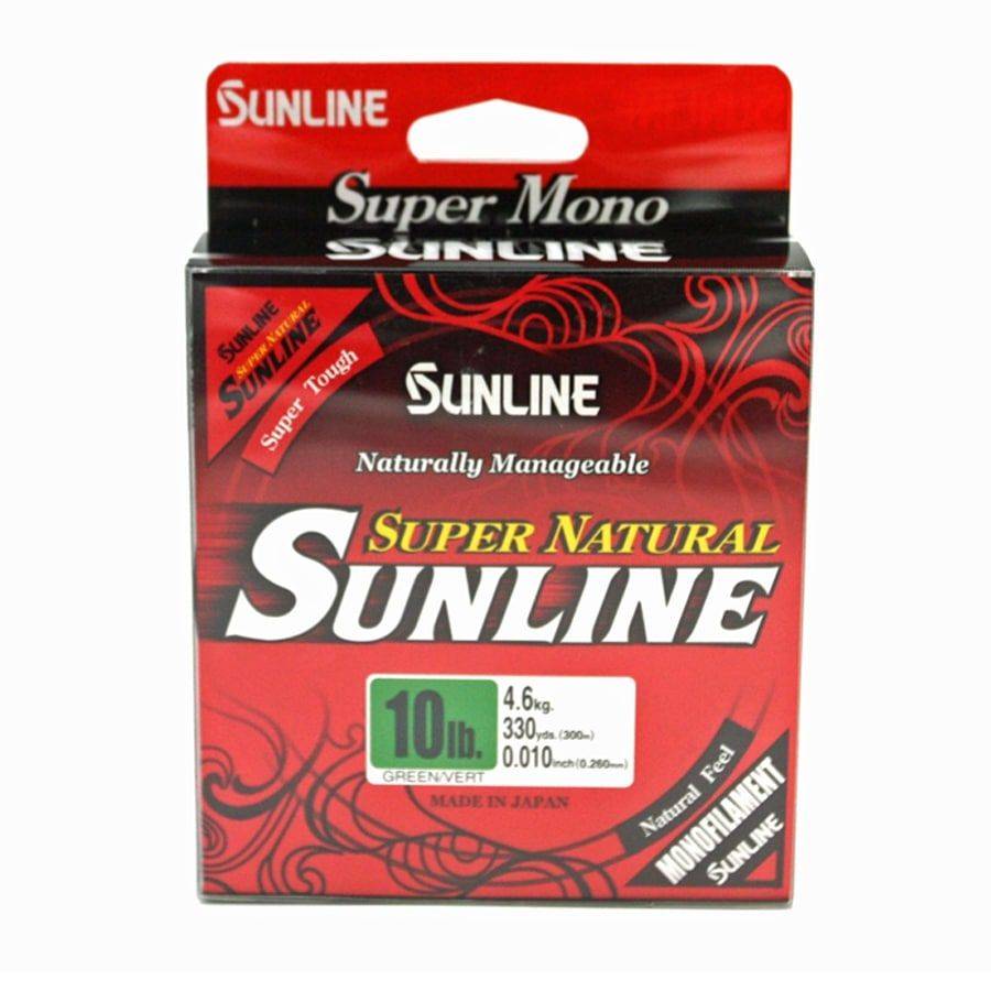 63758776 10 lbs x 330 Yard Jungle Super Natural Fishing Line, Green