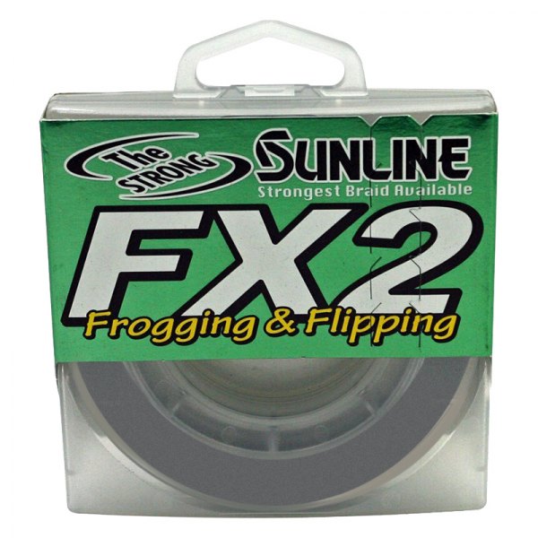 60 lbs 125 Yards Dark Green FX2 Braid Line