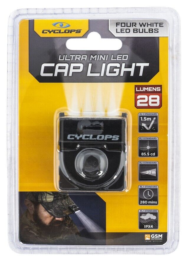 Picture of Cyclops CYC-HCBLK-W Ultimate Mini LED Cap Light