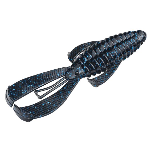 RGMSBUG-2 3.38 in. Black & Blue Flake Rage Bug - Pack of 8