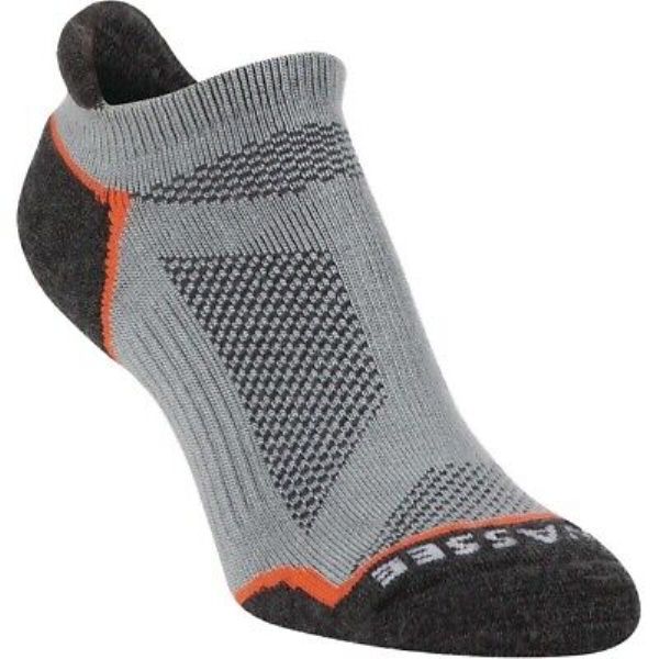 H73416 Lightweight Noshow Socks, Grey - Size 6-9