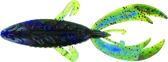 BBB-4RFF-28 4 in. Rojas Fighting Frog Lures, Bruised Melon - Pack of 7