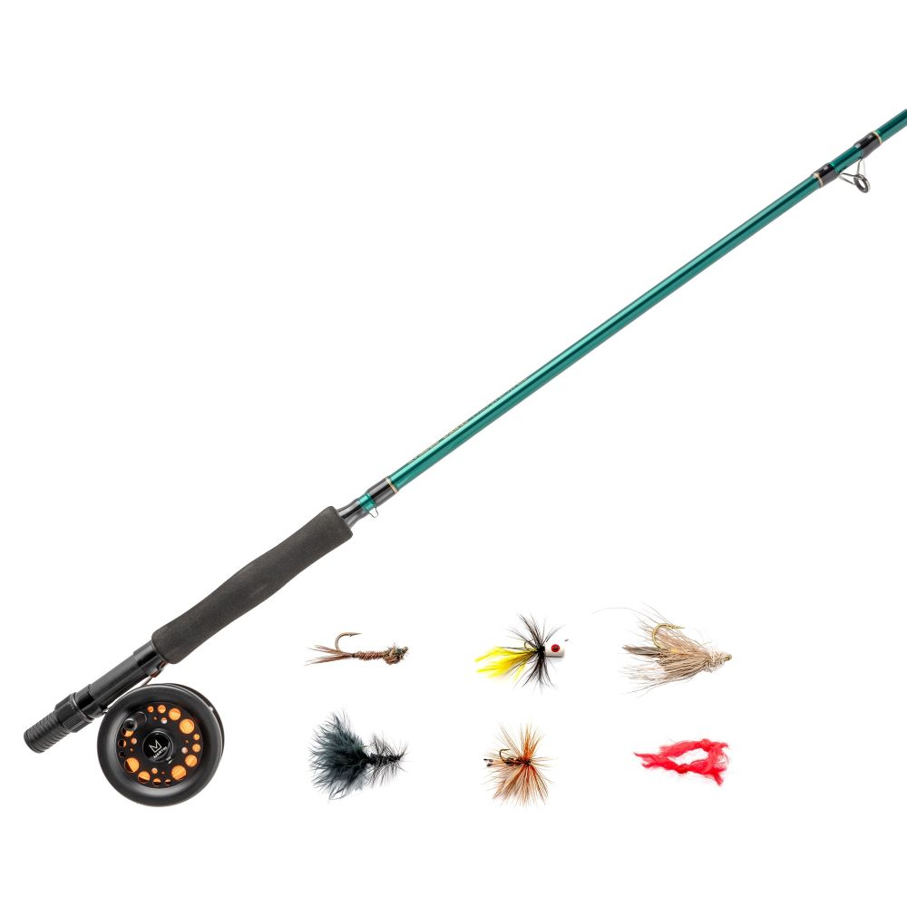MRT56803TK Martin Complete Fly Fishing Rod & Reel Combo Kit - 6 Piece