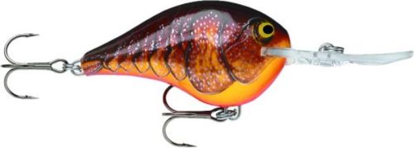 DT16DCW Dives-To 16 Lures, Dark Brown Crawdad