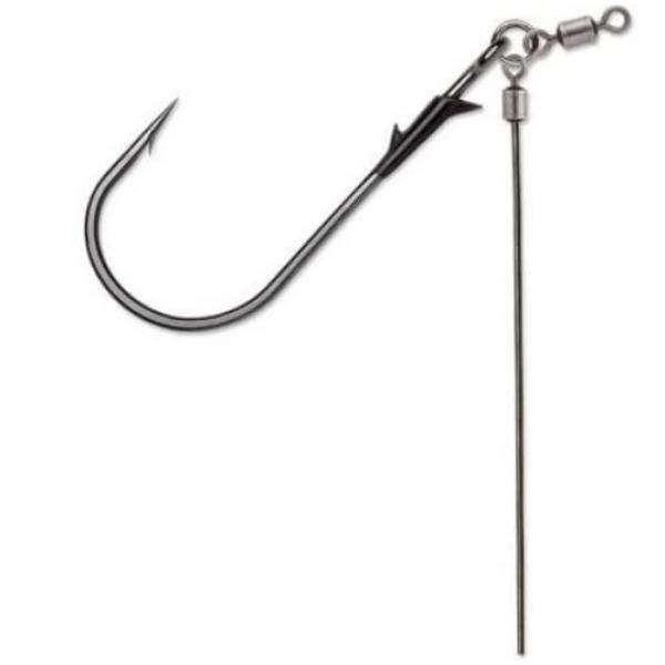 THDFL3-0BNPP VMC Tokyo Rig Heavy Duty Flipping Hook, Black Nickel - No.3-0