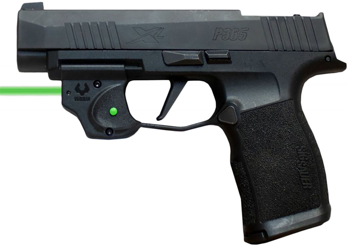9120030 Essential Laser Sights Green Sig P365 Black 9120030