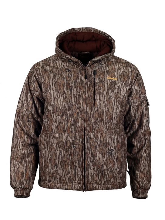 Tundra Insulated Waterproof Hunting Jacket, Mossy Oak   Bottomland - Large