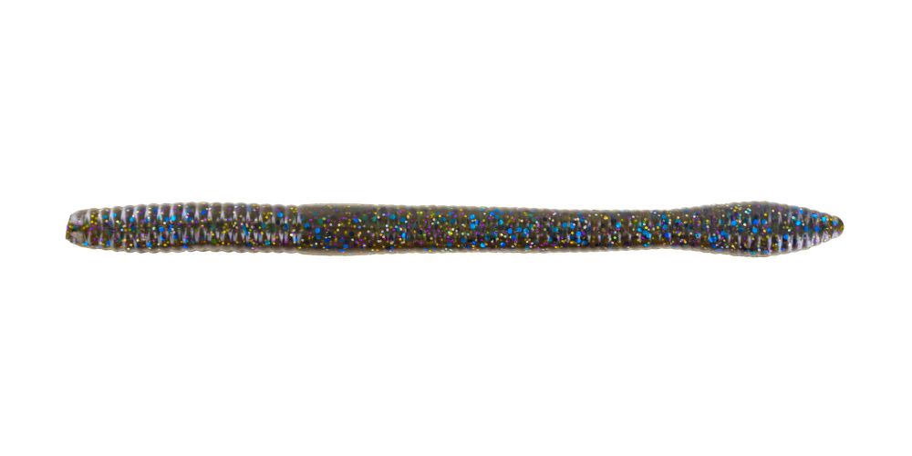 BBB-MAGFW6-20 Straight 6 Magic Worm Lures, Tilapia Magic - Pack of 7
