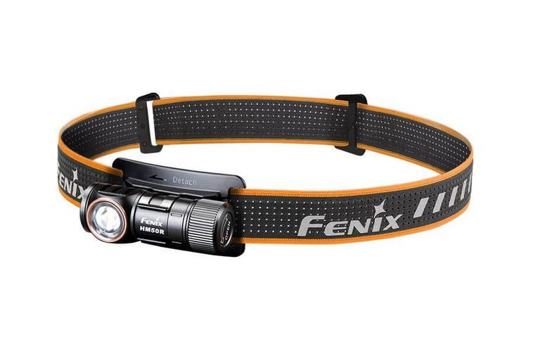 HM50RV2 700 Lumen Fenix Rechargeable Headlamp, Black