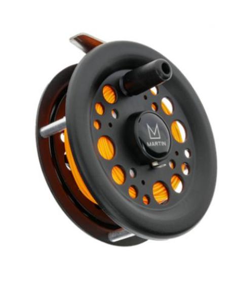 MRT68 Martin Classic Rim Control Fly Metal Click Drag Single Action 0.875 Weight Fishing Reel