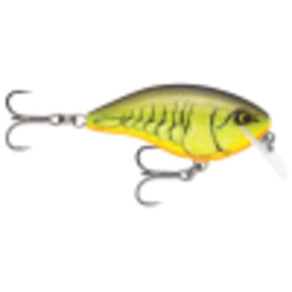 OGR05CRTBC OTTS GRG ROC 05 Lures, Chartreuse Rootbeer Crawdad
