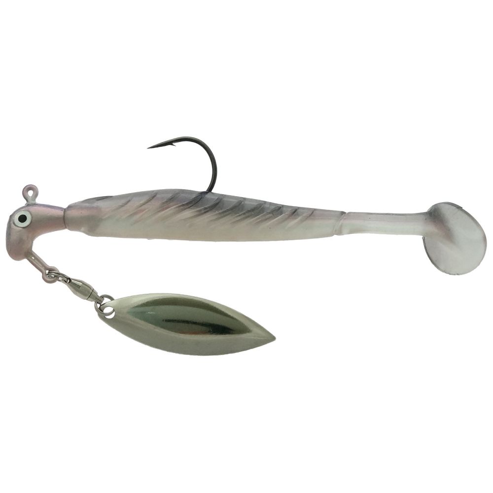 YR14-3196 0.25 oz  Yum Runner Underspin, Blue Pearl